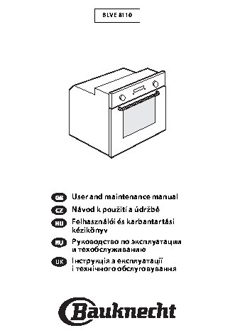 BAUKNECHT BLVE 8110/PT