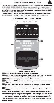 BEHRINGER BUC400 ULTRA BASS CHORUS