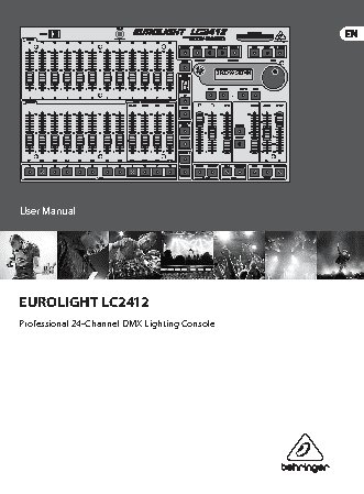 BEHRINGER EUROLIGHT LC2412