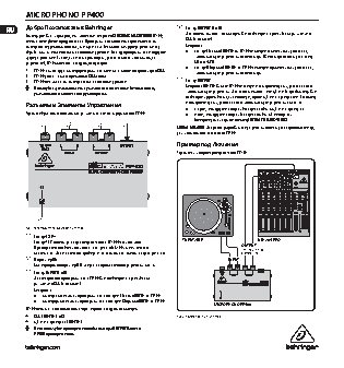 BEHRINGER MICROPHONO PP400