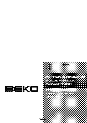 BEKO CG 61001