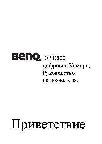BENQ DC E800