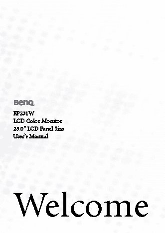 BENQ FP231W