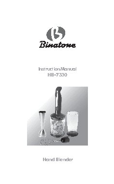 BINATONE HB-7330