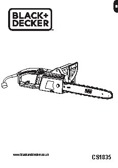 BLACK&DECKER CS1835
