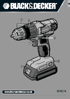 BLACK&DECKER EGBL14KB