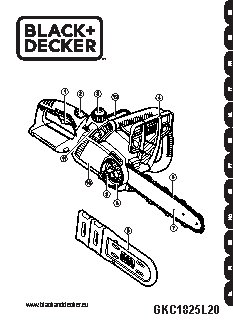 BLACK&DECKER GKC1825L20