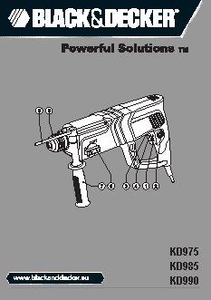 BLACK&DECKER KD 975 KA