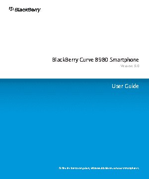 BLACKBERRY Curve 8980