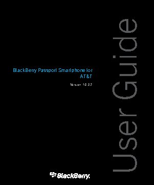 BLACKBERRY Passport для AT&T