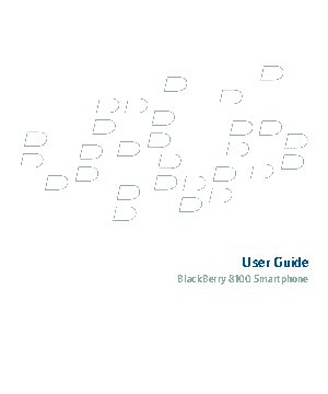 BLACKBERRY Pearl 8100