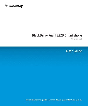BLACKBERRY Pearl 8220