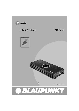 BLAUPUNKT GTA-470