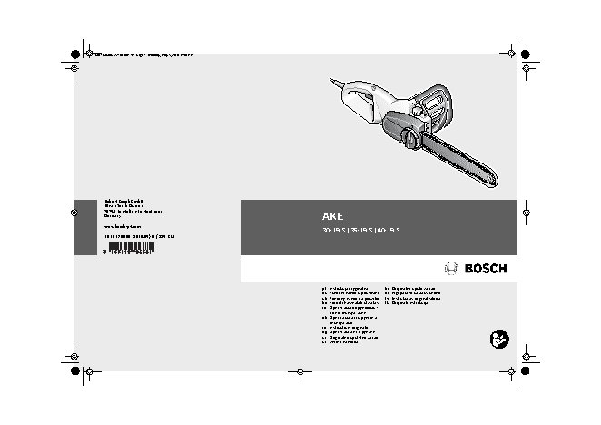 BOSCH AKE 40-19 S