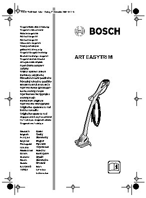 BOSCH ART 23 EASYTRIM