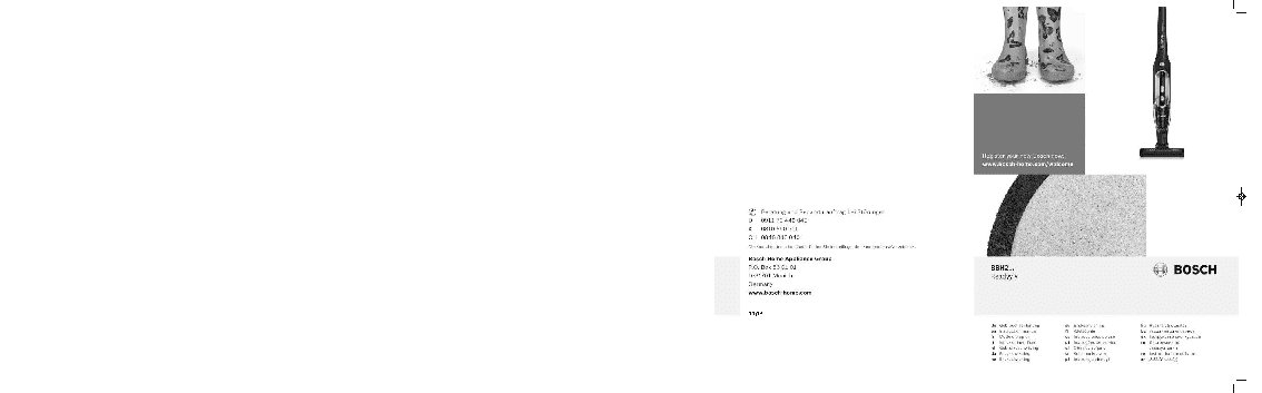 BOSCH BBH 21621 Readyy y 16.8V