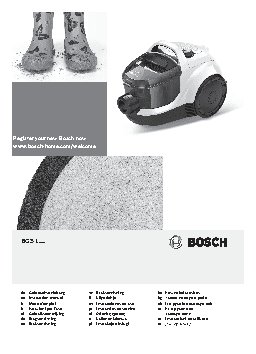 BOSCH BGC 1U1550