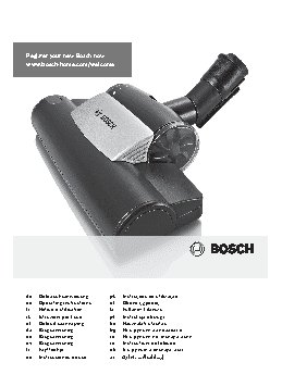 BOSCH BGS 5ZOOO1