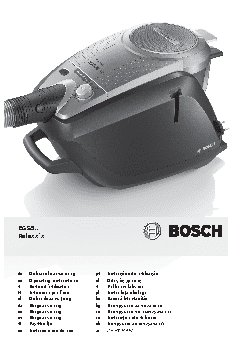 BOSCH BGS 5SIL66A