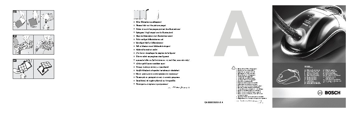 BOSCH BSG 82425 ergomaxx professional ProAnimal Hair