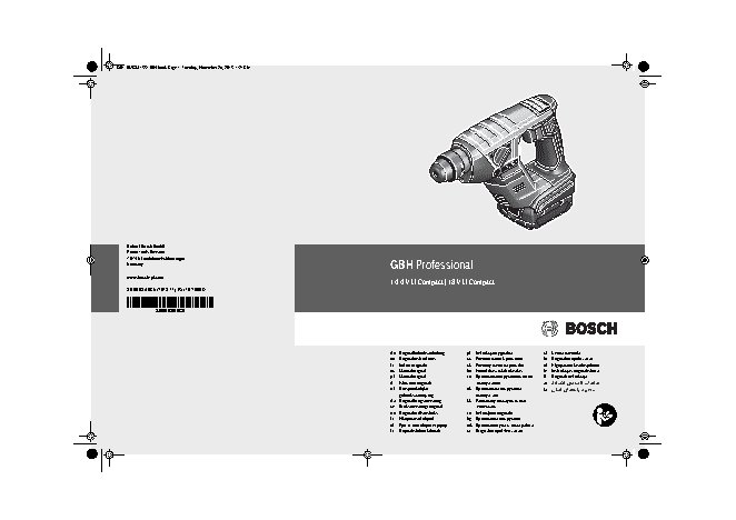 BOSCH GBH 18 V-LI Compact