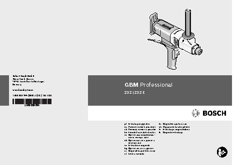 BOSCH GBM 23-2 E Professional