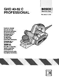 BOSCH GHO 40-82C PROFESSIONAL