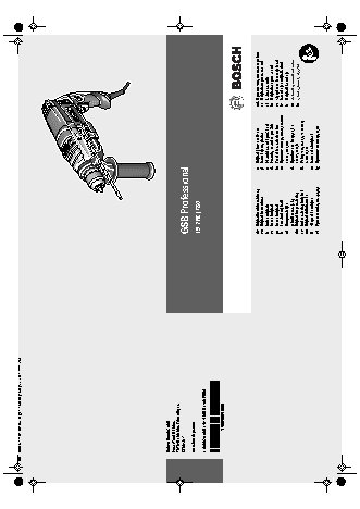 BOSCH GSB 19-2 RE (060117B600)