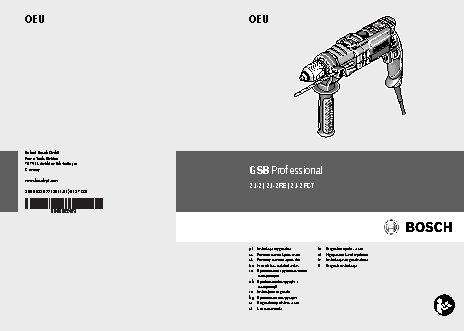 BOSCH GSB 21-2 RE Professional