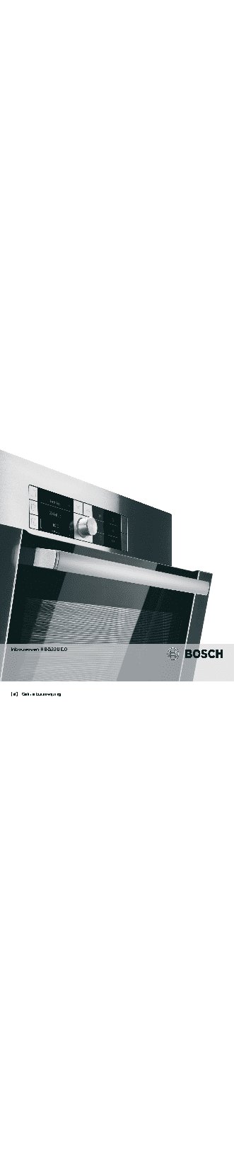 BOSCH HBG 33UE50