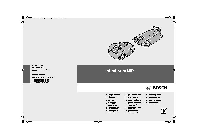 BOSCH INDEGO 06008 A 2100