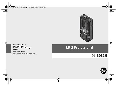 BOSCH LR 2 Professional