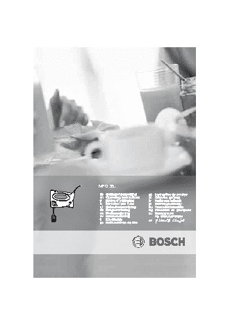 BOSCH MFQ 3555