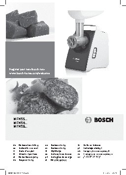 BOSCH MFW3520W CompactPower