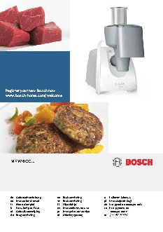 BOSCH MFW-68680 ProPower