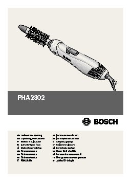 BOSCH PHA 2302
