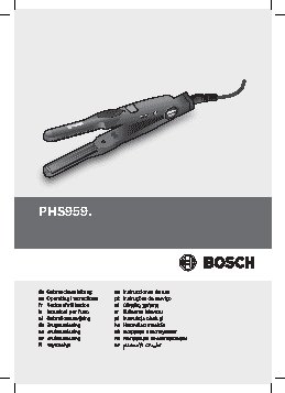 BOSCH PHC9590