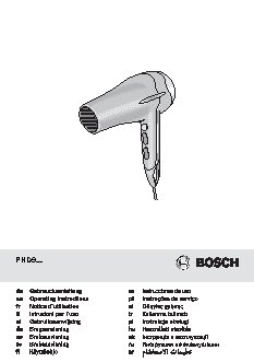 BOSCH PHD 9769 Pro Salon