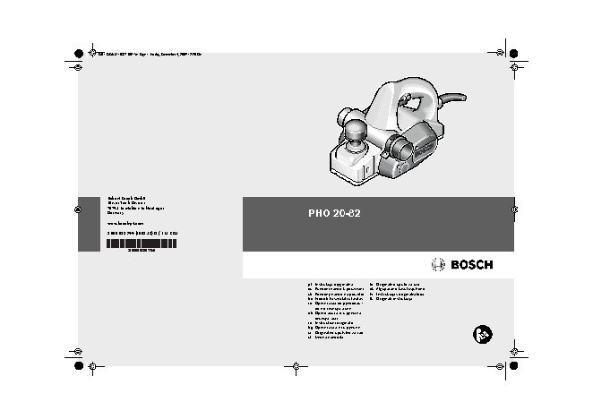 BOSCH PHO 20-82
