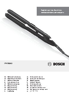 BOSCH PHS 5263 BrilliantCare Quattro-Ion