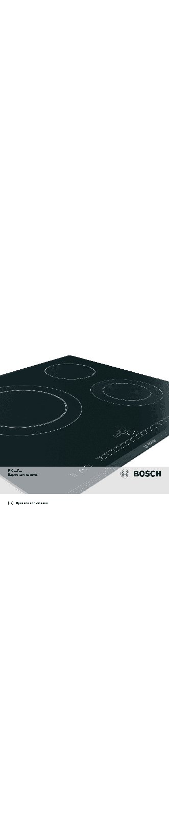 BOSCH PIC 645F17E