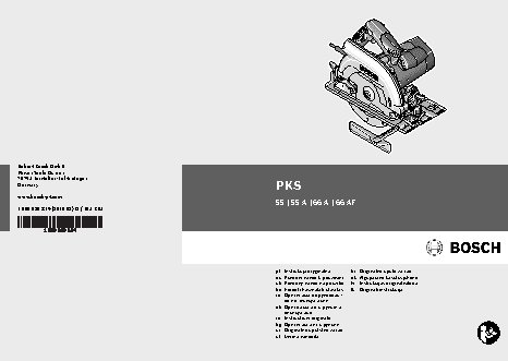BOSCH PKS 55 (0603500020)