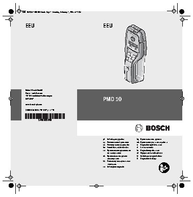 BOSCH PMD 10