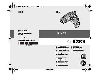 BOSCH PSR 7.2 LI (0.603.957.720)