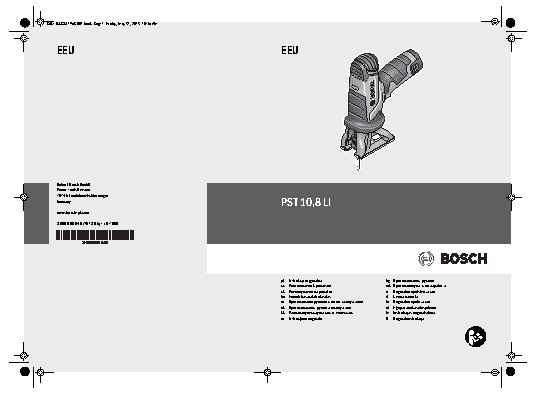 BOSCH PST 10.8 Li (0.603.3B4.021)
