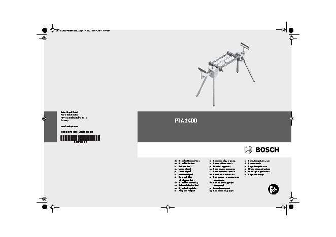 BOSCH PTA 2400 (0.603.B 05.000)