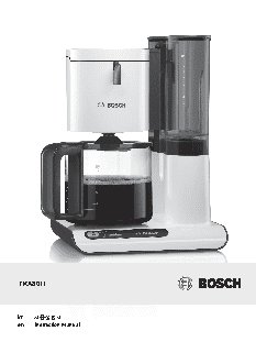 BOSCH TKA 8011