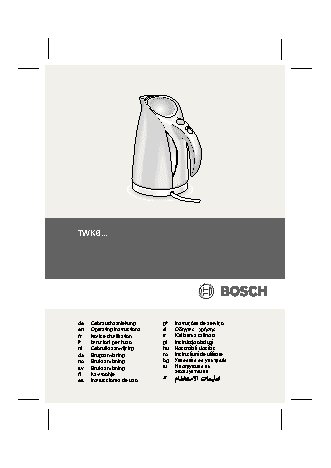 BOSCH TWK6008