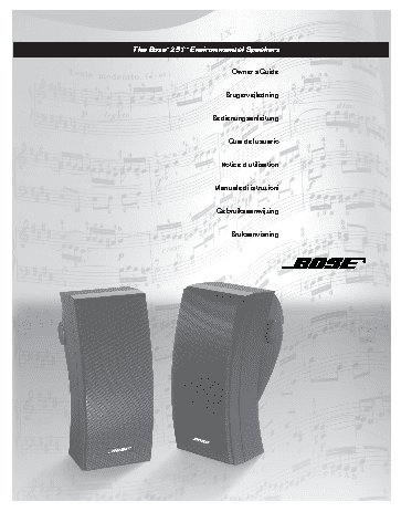 BOSE 251