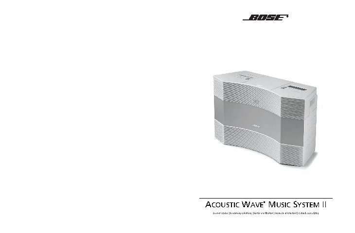BOSE Acoustic Wave II